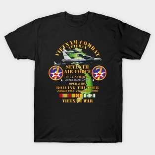 Seventh Air Force - Operation Rolling Thunder w VN SVC T-Shirt